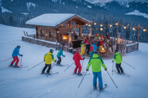 Après Ski Ausfahrt Montafon